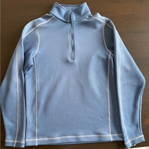 Men's Nike Light Blue Quarter-Zip